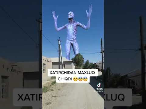 MAHLUQ CHIQDI XATIRCHIDAN TEZDA KURING XUSHYOR BULING TIK TOK VIDEOS🤣😅