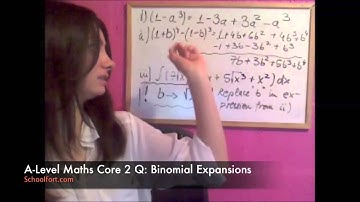 Binomial Expansions Exam Question | A Level Maths (Core 2 Module)
