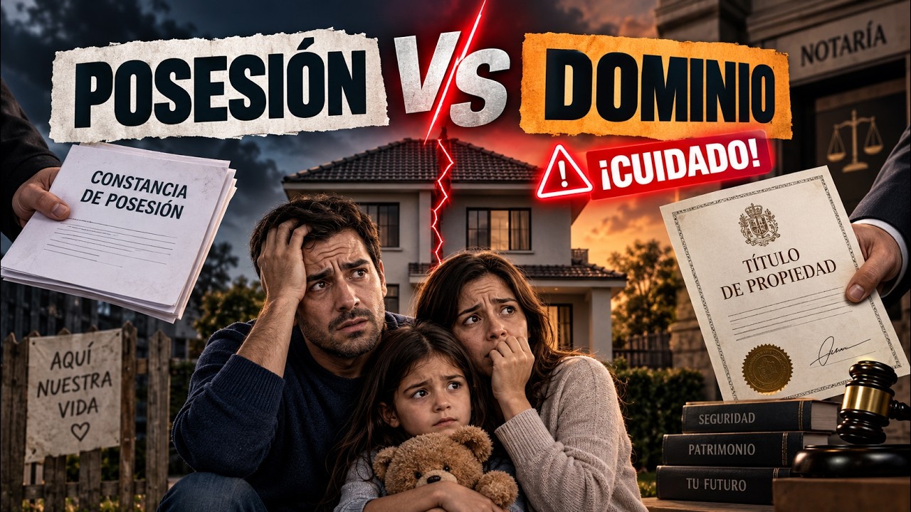 🏠 El error que muchos cometen a la hora de comprar una propiedad | Posesión vs. Dominio