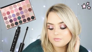 TRYING OUT THE MORPHE MAKE IT BIG MASCARA & 35C EVERYDAY CHIC PALETTE! |Courtneyroshell