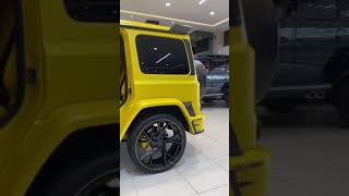Mercedes Benz G class yellow colour status #shorts