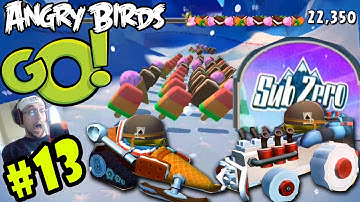 NEW Angry Birds GO! SUB-ZERO Pt. 13 Slushy Slider L1 In-App Purchase + ICE SPLAT + Slalom Fail