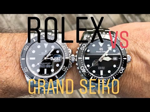 Rolex vs Grand Seiko: battle of the divers! Rolex Submariner versus Grand  Seiko SBGA229 - YouTube