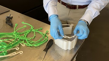 3D Print STACKING - MASS Manufacturing Medical Protective Equipment