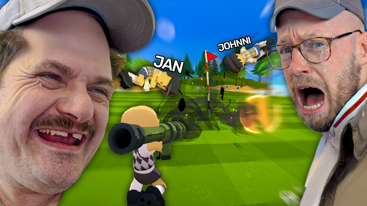 Mini Golf men med Bazooka og Bomber!