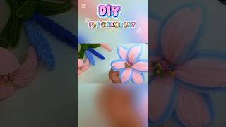 DIY Pipe Cleaner Flowers | Easy Chenille Stem Lily Tutorial🌸✨ #diy #viral #art #handmade #craft #wow