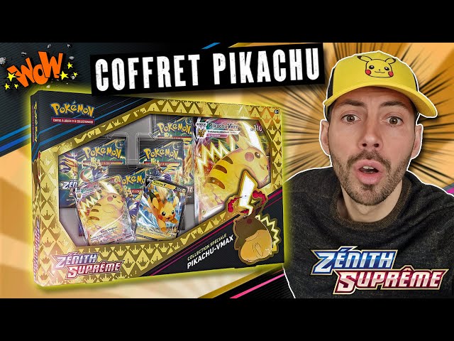 Coffret Pikachu VMAX POKEMON Zénith Suprême 