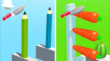 Slice It All Gameplay! Satisfying and Relaxing ASMR Slicing Video