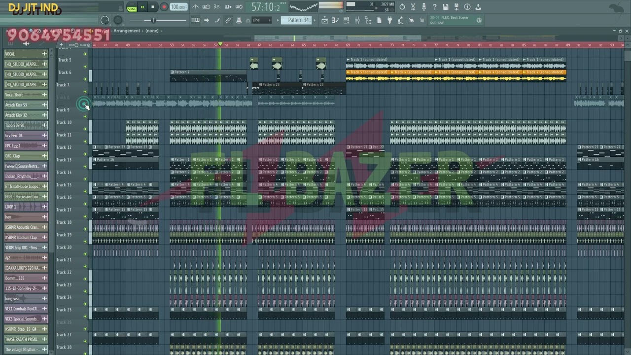 LOW LOW SOUTH MIX FLP Download - Tapori REMIX  FLP PROJECT | Circuit Mix | FL STUDIO DJ RGH FLP
