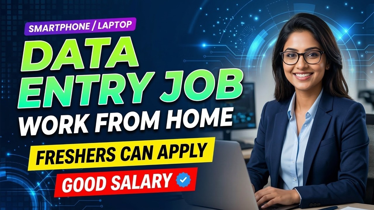 Data Entry Job 2026 | Work From Home Job | Freshers Can Apply | #wfh ...