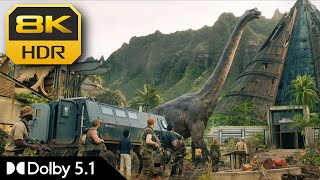 8K HDR | Isla Nublar - Jurassic World Fallen Kingdom | Dolby 5.1