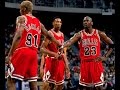 NBA Greatest Trios: Jordan, Pippen & Rodman vs Heat (1996)