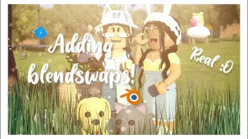 ♡adding blendswap models to my gfx♡||surisweets