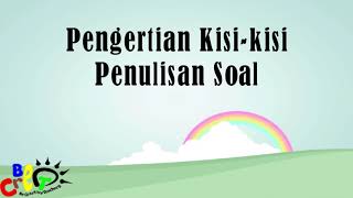 Pengertian Kisi-kisi Penulisan Soal screenshot 4