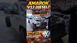 VW AMAROK V12 DIESEL do Audi Q7😱 Projeto Único de 500cv!