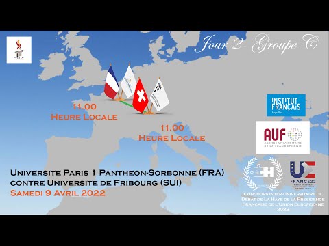 Concours 2022 - Jour 2 - Univ. Paris 1 Pantheon-Sorbonne (FRA) contre Univ. de Fribourg (SUI)