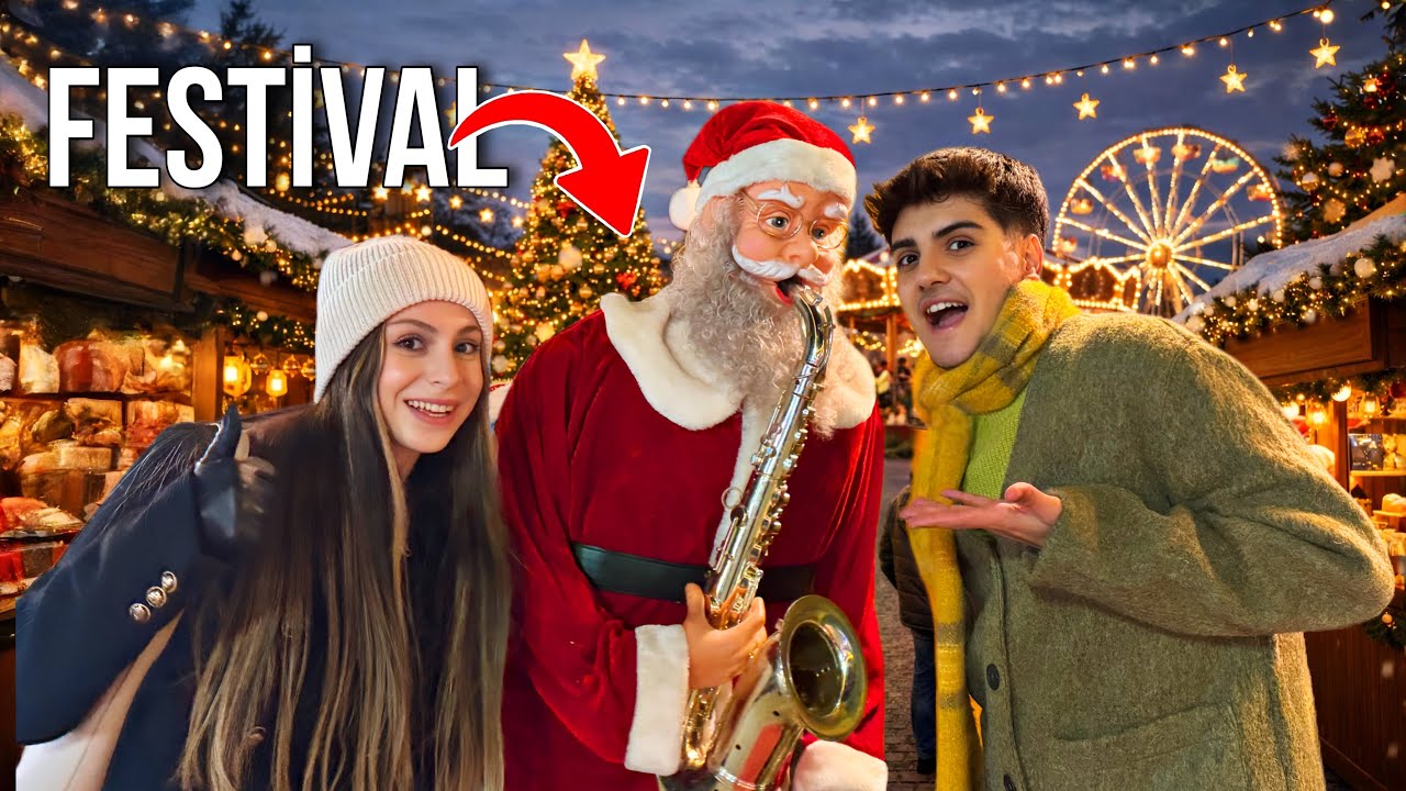 YILBAŞI FESTİVALİNE GİTTİK!! Melih Yıldırım | Sıla Beyoğlu | Serkan 