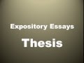 How to Write a Strong Thesis Statement - EasyBib Blog - How to make a thesis statement assertion