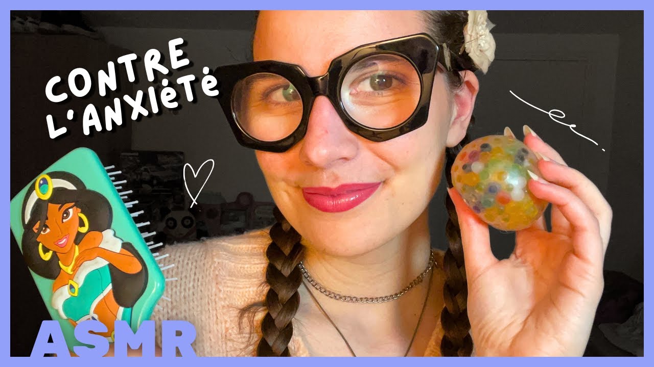 😴​ ASMR POUR FAIRE REDESCENDRE TON ANXIÉTÉ 💖​ (ASMR visuel et attentions personnelles)