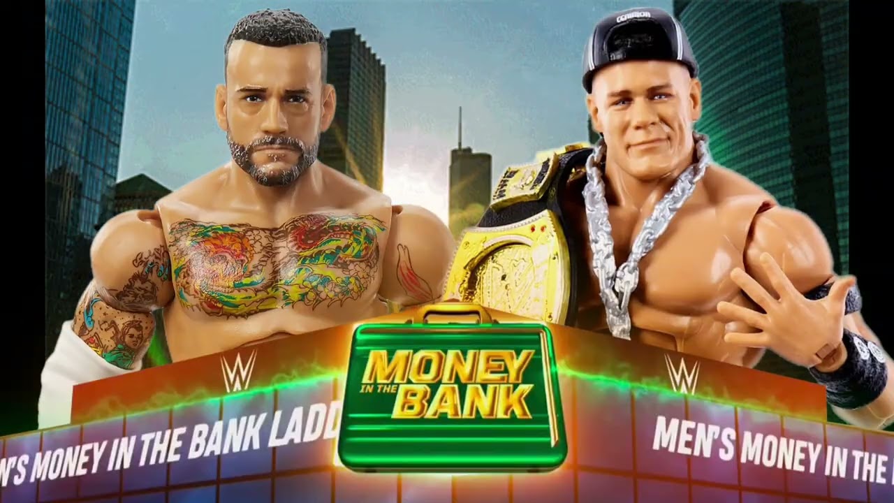 John Cena and Cm Punk meets for the WEW championship in Chicago At Money in the bank 