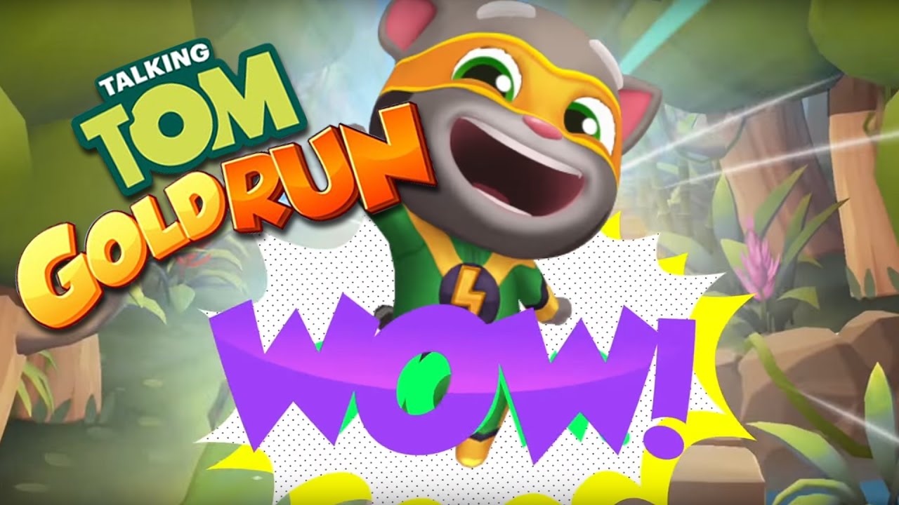 Talking Tom Gold RUN Super Tom Gameplay 2 YouTube