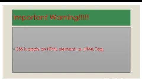CSS Programming | Lecture 01 | Introduction