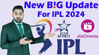 IPL 2024 New Big Update Free Live Stream Also Star Sports & Jio Cinema On OTT Apps | Jio STB 4K Free
