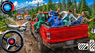 4x4 Offroad Jeep Driving Simulator 3D - Drive SUV 4x4 jeep Offroad Game - Android GamePlay screenshot 2