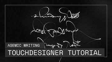 Asemic Writing | TouchDesigner Tutorial
