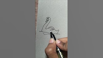 how to draw a duck | easy drawing #shorts #drawing #easydrawing #viralshort