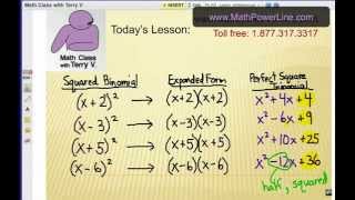 How to Complete the Square: Hyperbola Equations