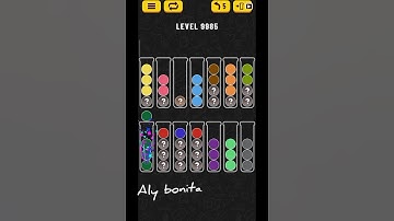 ball sort puzzle level 9985