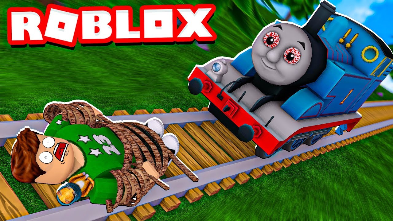 Cuidado Con El Tren Asesino De Roblox Youtube - roblox el robo del tren