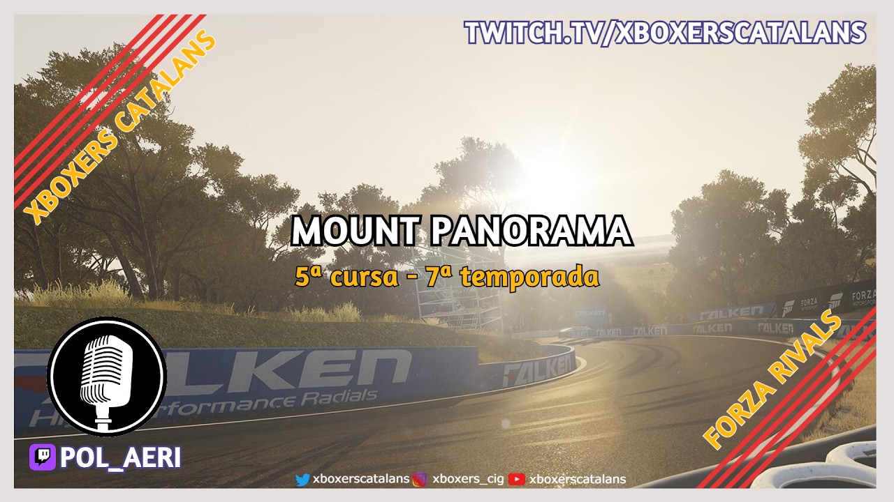 [Campionat Forza Rivals] - 7ª Temporada - 5ª - Mount Panorama - Càster  @pol_aeri ​+ Almoracers