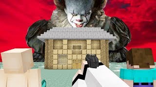 2 НУБА И ПРО ЗАЩИЩАЮТ СВОЙ ДОМ ОТ КЛОУНОВ ОНО 2! МАЙНКРАФТ ТРОЛЛИНГ мультик 2 НУБА И ПРО ЗАЩИЩАЮТ СВОЙ ДОМ ОТ КЛОУНОВ ОНО 2! МАЙНКРАФТ ТРОЛЛИНГ мультик