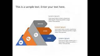 Animated Triangle Business Steps PowerPoint