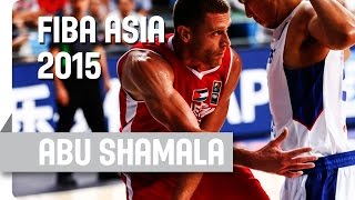 Abu Shamala (26 points, 15 rebounds) v Philippines