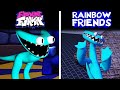 Friends To Your End But Cyan Sings It 🎶 | (FNF Rainbow Friends)