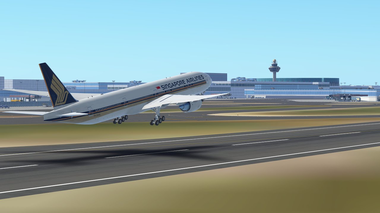 Infinite Flight Boeing 777-300ER Singapore (WSSS) - London (EGLL) (14h ...