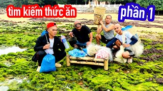 Tìm Kiếm Thức Ăn Theo Nhân Phẩm Trên Bãi Biển Lộ Diêu (phần 1) | Son Duoc Vlog 130