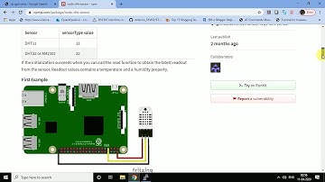 DHT22 with Raspberry PI | NodeJS | JavaScript Tutorial | Temperature & Humidity