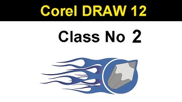 Corel DRAW 12  Arrange Menu Class 2 in Hindi Urdu With Online IT Solution |Video Part 1|
