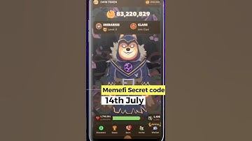 MemeFi Secret Combo Today !! Memefi 14.Jul.2024 Combo !! Memefi combo Code Today