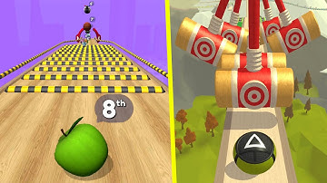 Going Balls Vs Action Balls All Levels Gameplay Android iOS #222