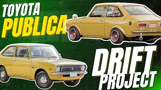 Pakistan's Only Pro Drift Toyota Publica Project Car! Mere dost ka drift project #drifting #oldcars