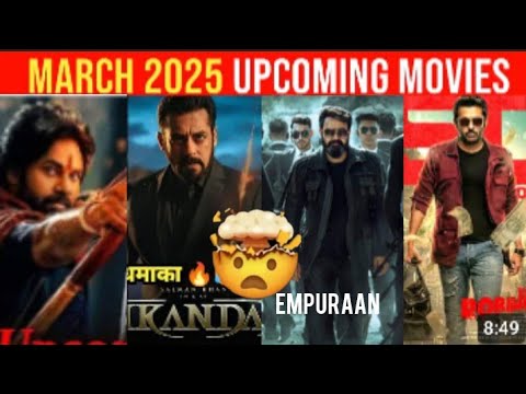 Top 5 Upcoming Movies in March 2025 in Hindi !!! Upcoming Bollywood ...