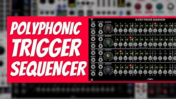 Polyphonic Trigger Sequencer - VCV Rack 2 (Self Generative Patch)