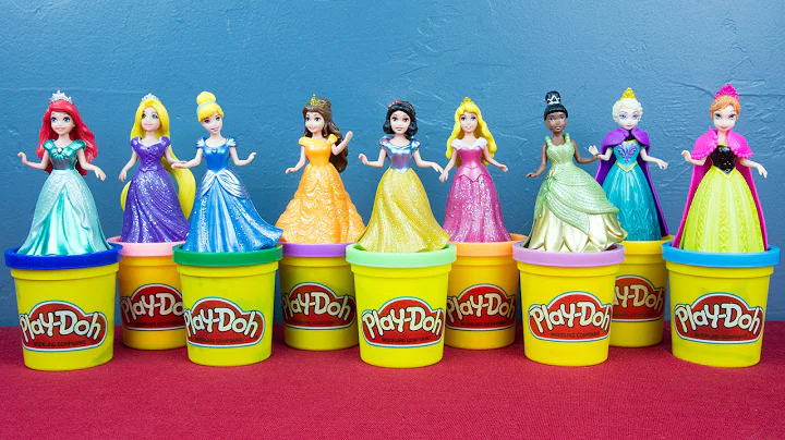 Ariel Elsa Anna Rapunzel Cinderella Snow White Aur...