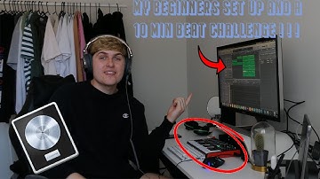 MUSIC PRODUCTION ON A BUDGET (my set up) & a 10 Minute beat challenge! (Logic Pro 10.5)