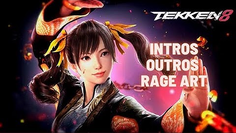 TEKKEN 8 LING XIAOYU - INTROS, OUTROS & RAGE ART
